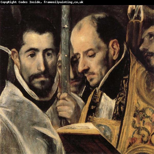 El Greco Details of The Burial of Count Orgaz